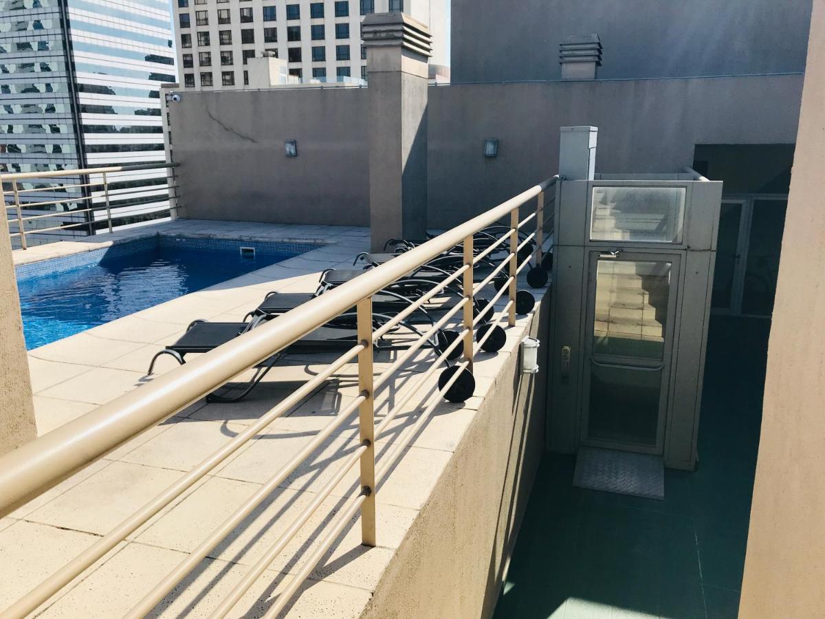Apartamento Centrico Y Moderno Con Balcon, Piscina, Gimnasio Y Laundry Buenos Aires Exteriér fotografie